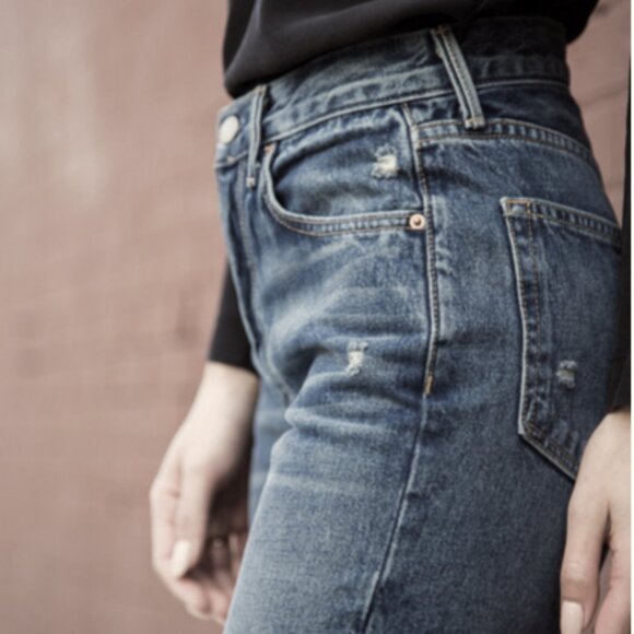 GRLFRND Helena Stone Wash Ankle Jeans - Size 27  100% Cotton Very Good Condition - Picture 2 of 11